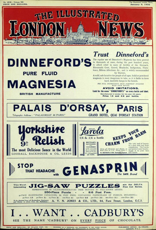 View document: 9 January 1932.