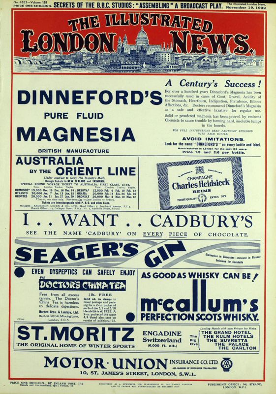 View document: 19 November 1932.