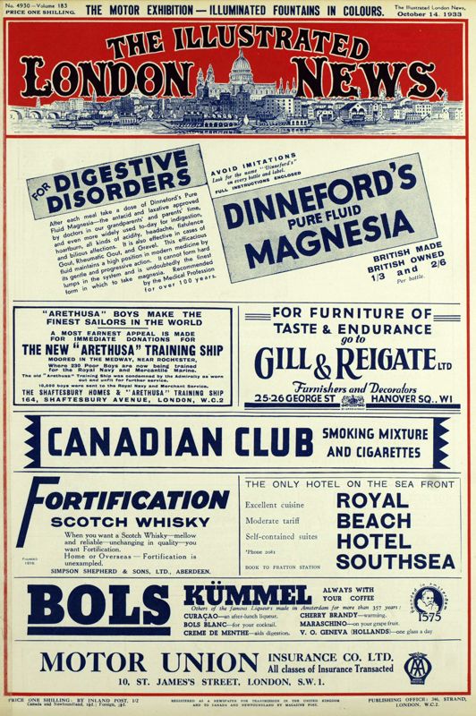 View document: 14 October 1933.