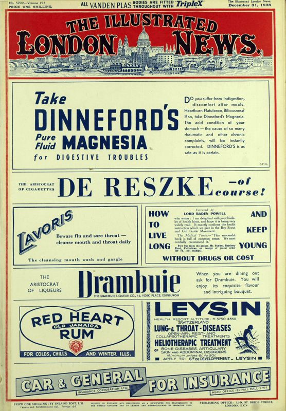 View document: 31 December 1938.