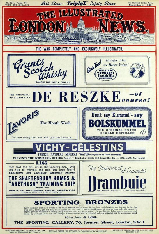 View document: 4 November 1939.