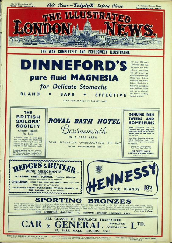 View document: 25 November 1939.