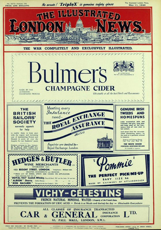 View document: 11 May 1940.