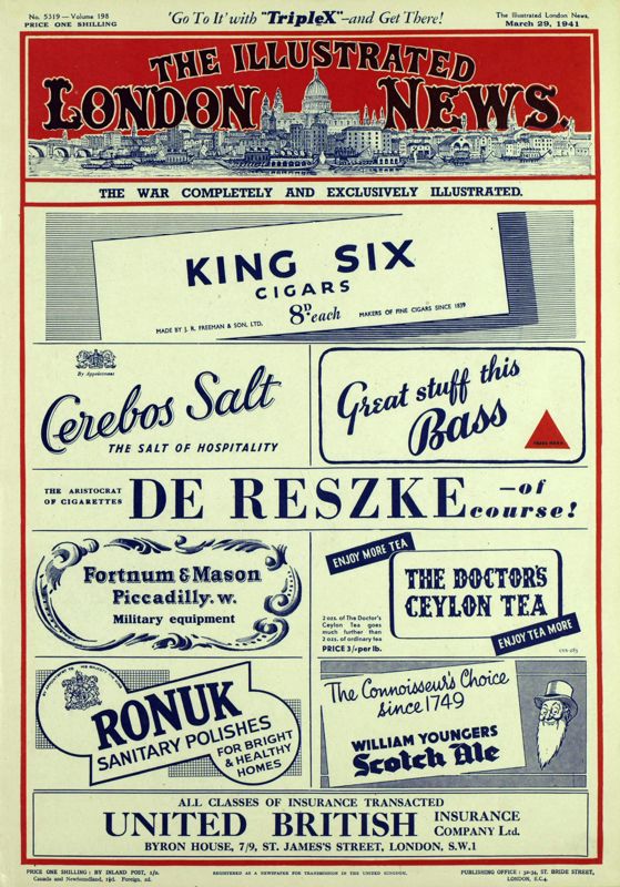View document: 29 March 1941.