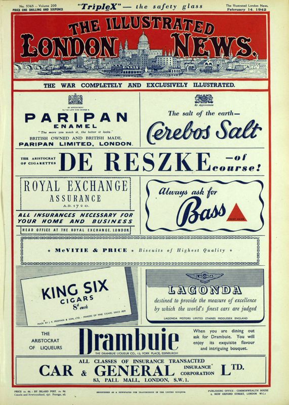 View document: 14 February 1942.