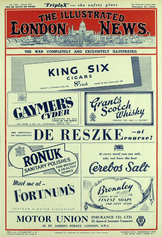 View document: 21 February 1942.