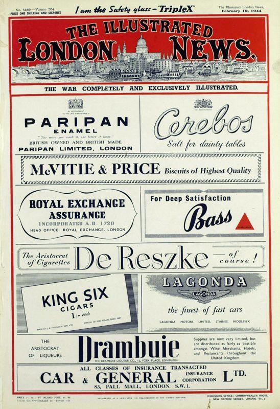 View document: 12 February 1944.