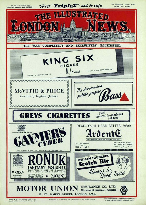 View document: 21 April 1945.