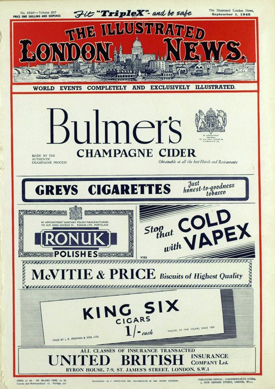View document: 1 September 1945.