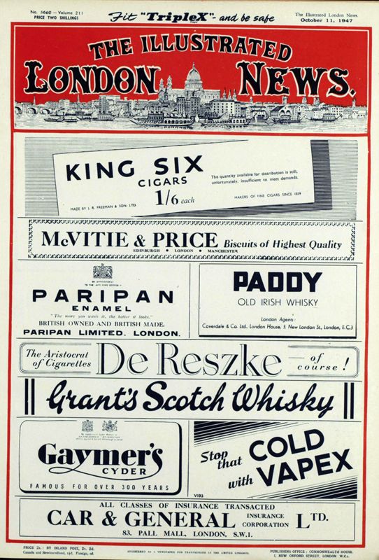 View document: 11 October 1947.