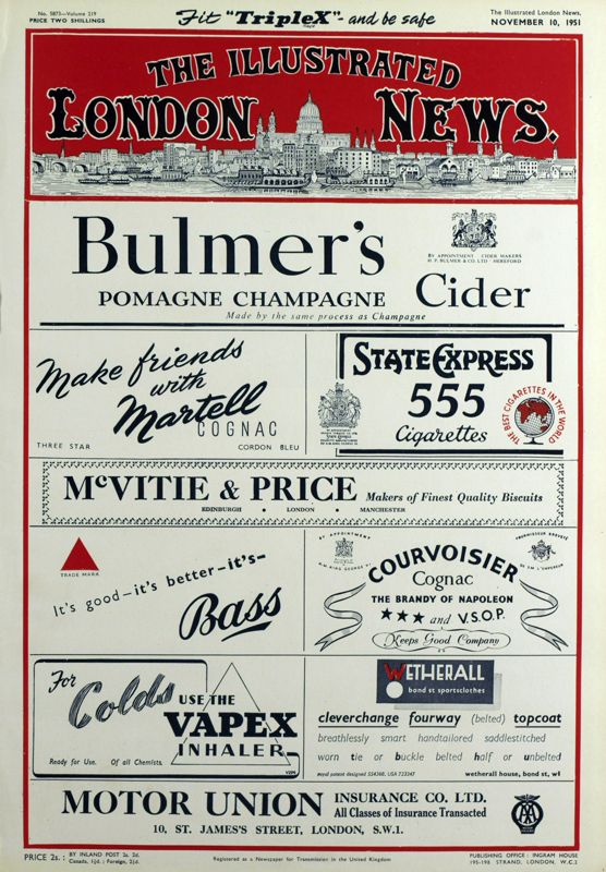 View document: 10 November 1951.