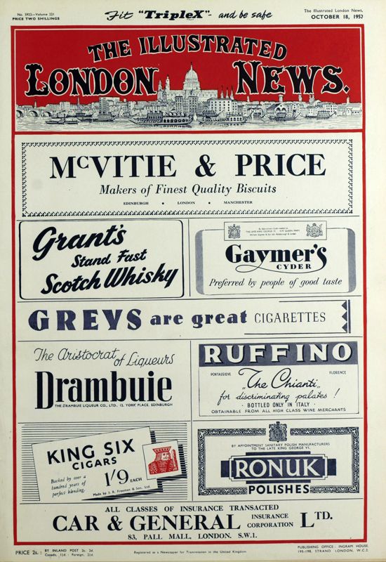 View document: 18 October 1952.
