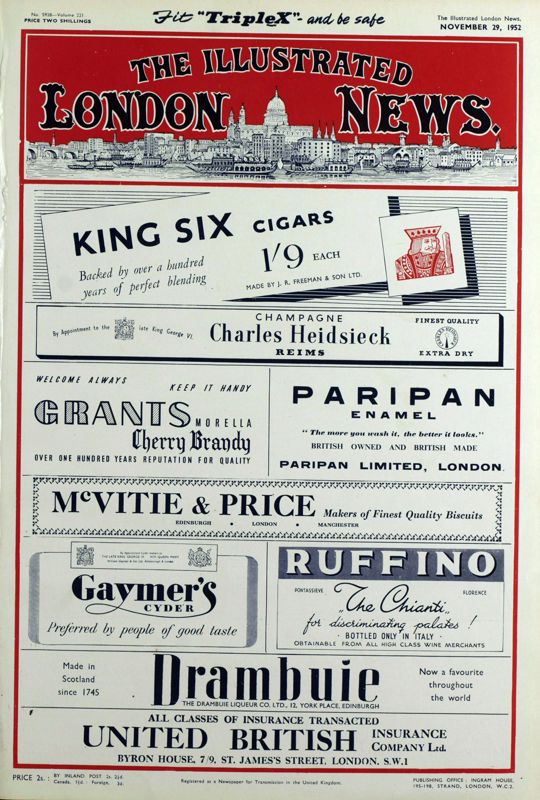 View document: 29 November 1952.