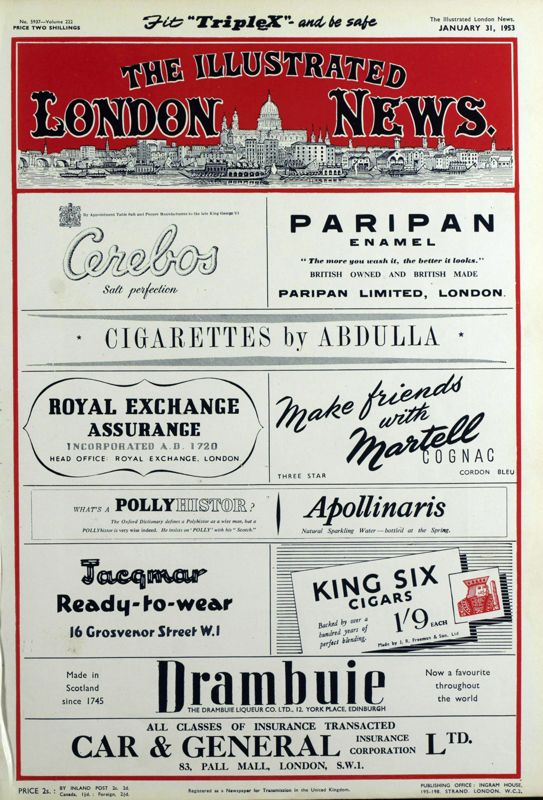 View document: 31 January 1953.