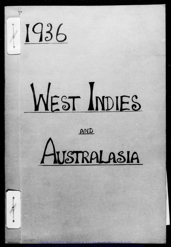 View document: Missionary reports, 1936-1950.
