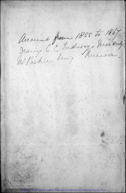 View document: Accounts, 1861-1867.