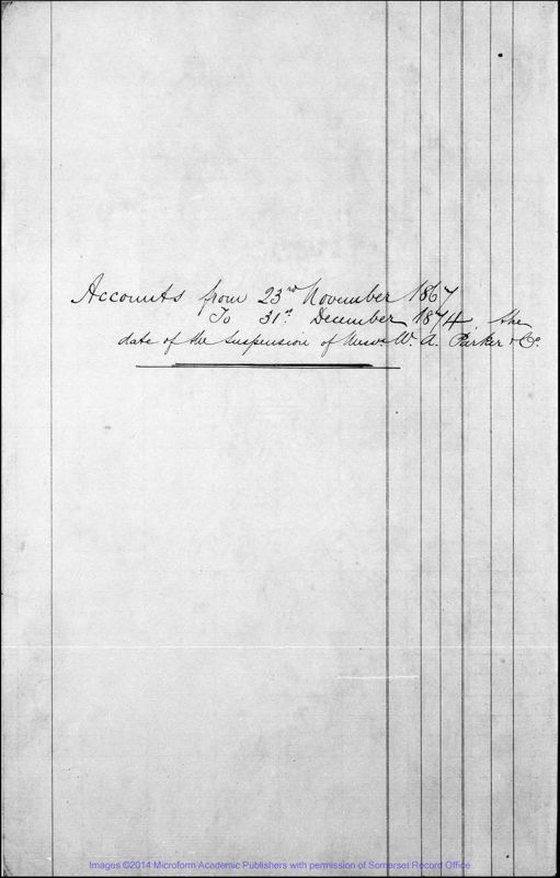 View document: Accounts, 1867-1874.