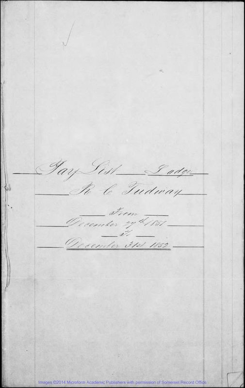 View document: Annual Plantation Accounts and Pay Lists, 1852.