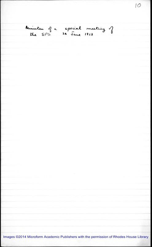 View document: Assorted minutes, 1813-1831.