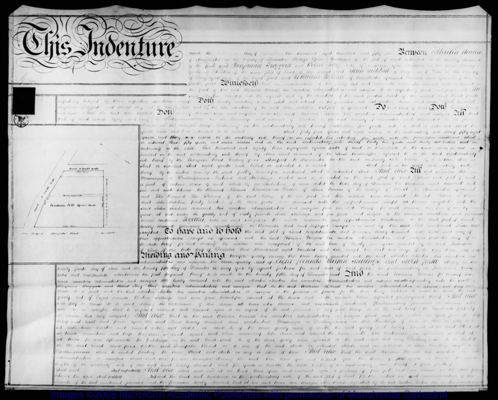 View document: Other title deeds relating to plots of land in Kirkmanshulme.