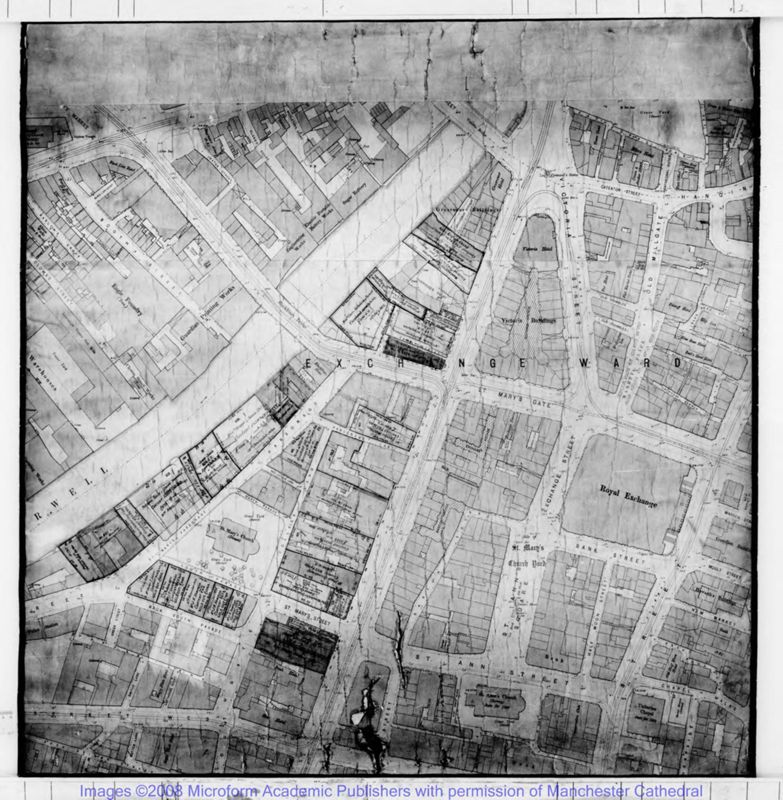 View document: Estate plan of Deansgate, c.1910-1920.
