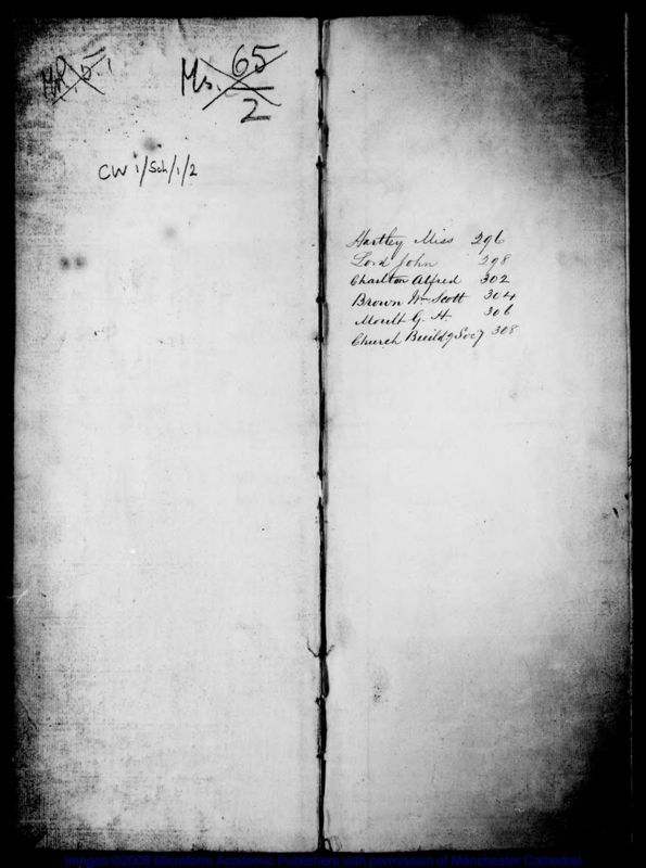 View document: Collegiate Church Charity School Account Books, 1811-1893.