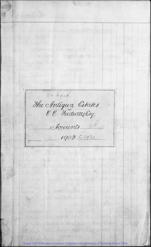 View document: Annual Accounts, 1902-1920.