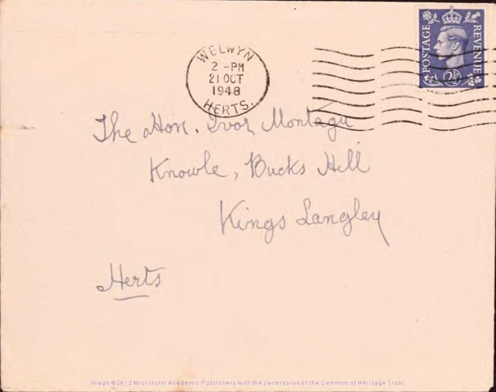View document: Correspondence with Bernard Shaw, 1924-1948.