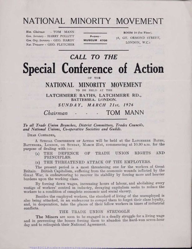 View document: Correspondence and papers relating to the Fabian Society, 1919-1981.