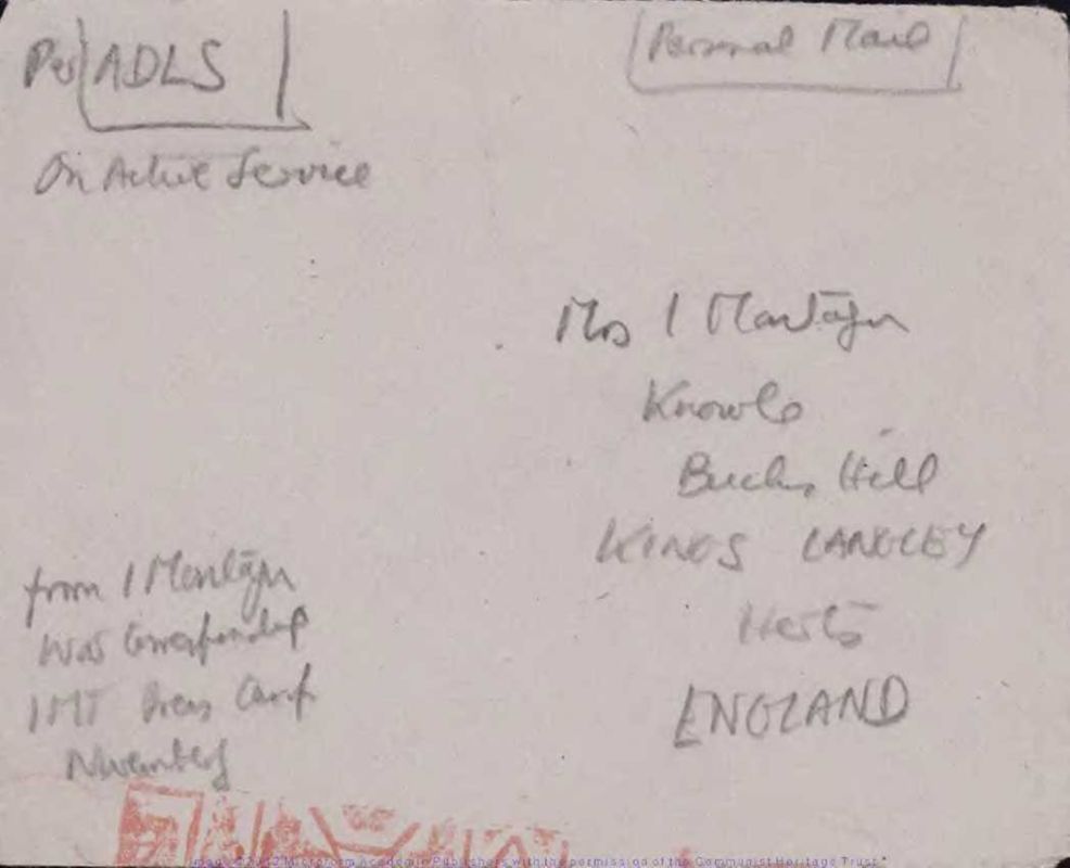 View document: Montagu as a Daily Worker correspondent in post-war Germany, 1945-1946.