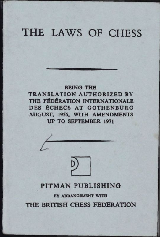 View document: Material relating to chess, 1949-1971.