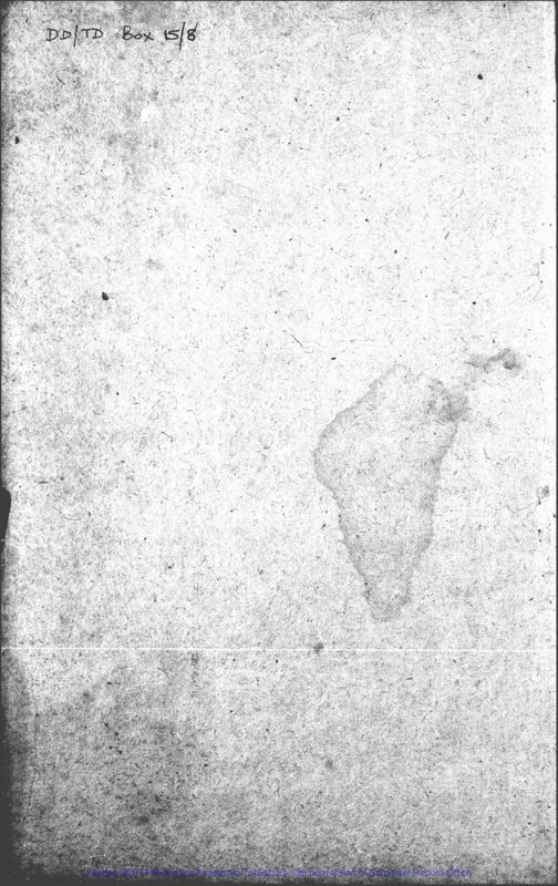 View document: Letterbook from England, 1717-1729.