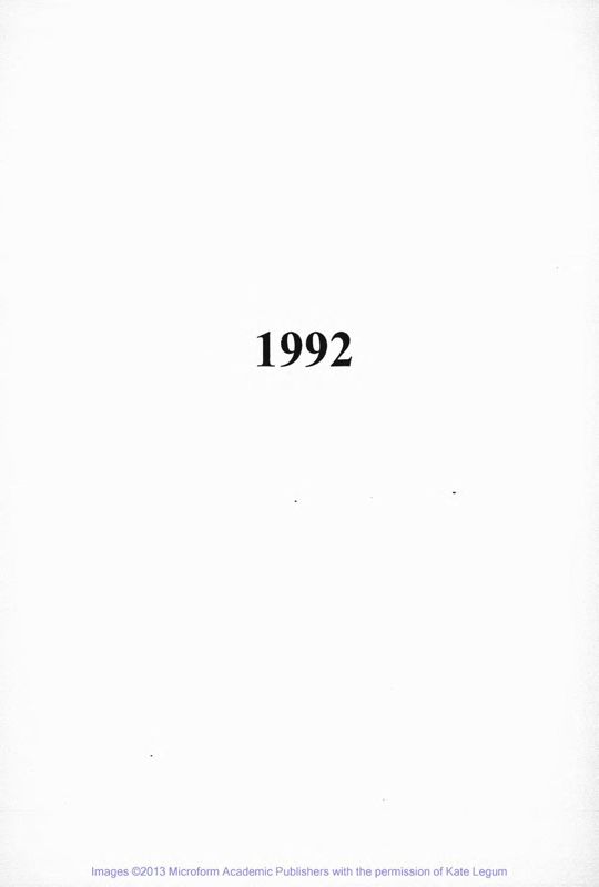 View document: Third World Reports 1992.