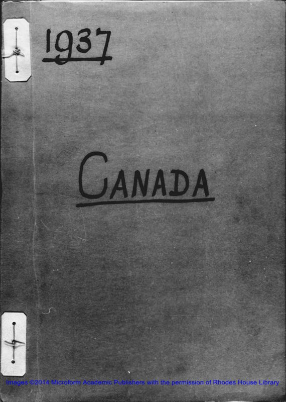 View document: E-Series Mission Reports, 1937-1938.