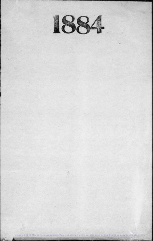 View document: Letters to Howell, 1884.
