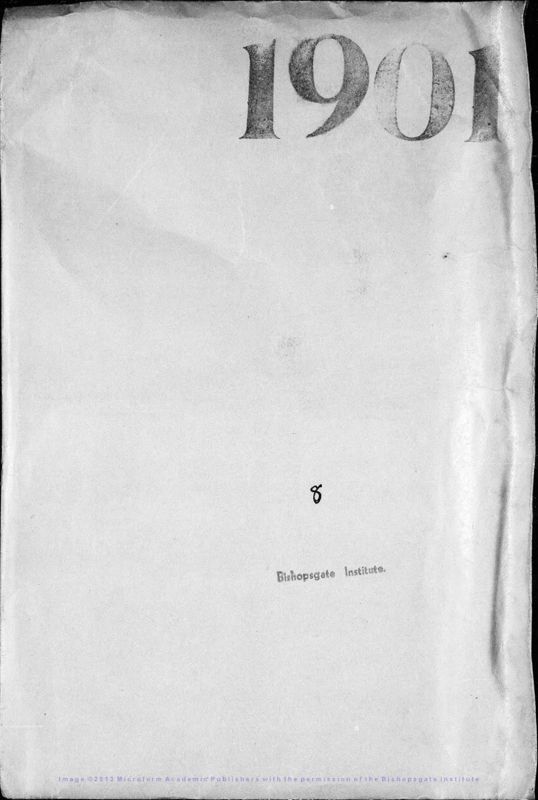 View document: Letters to Howell, 1901.