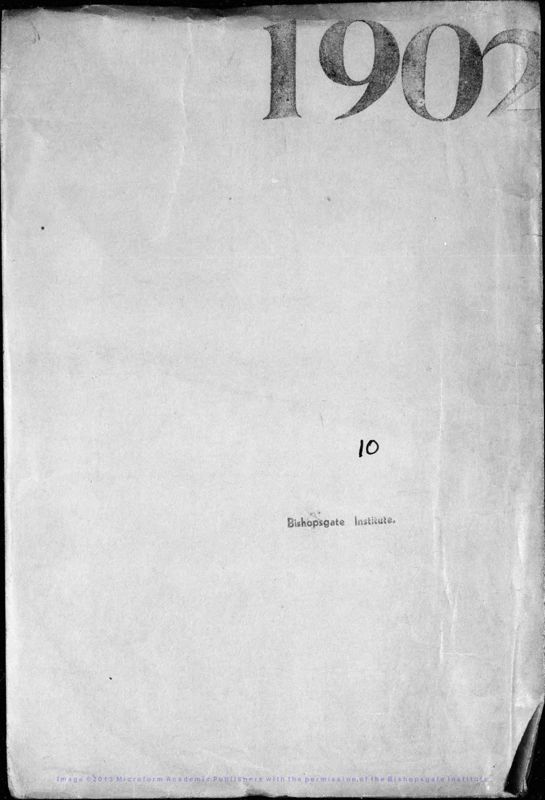 View document: Letters to Howell, 1902.