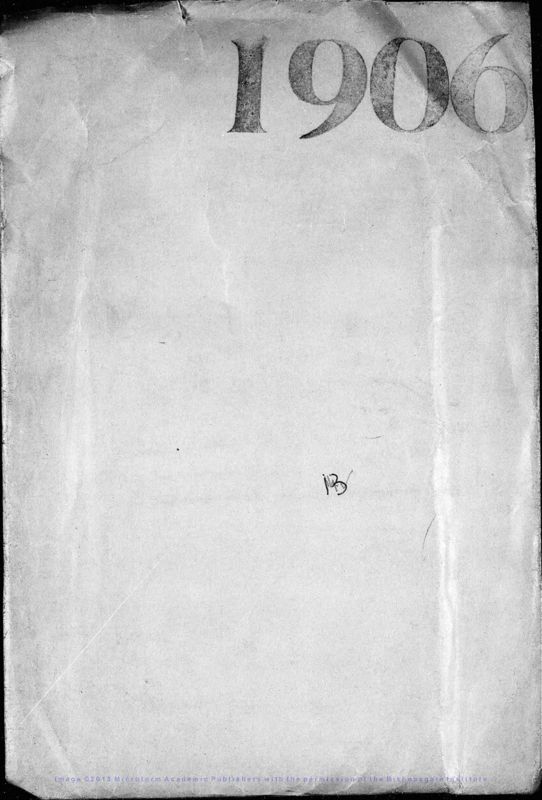 View document: Letters to Howell, 1906.