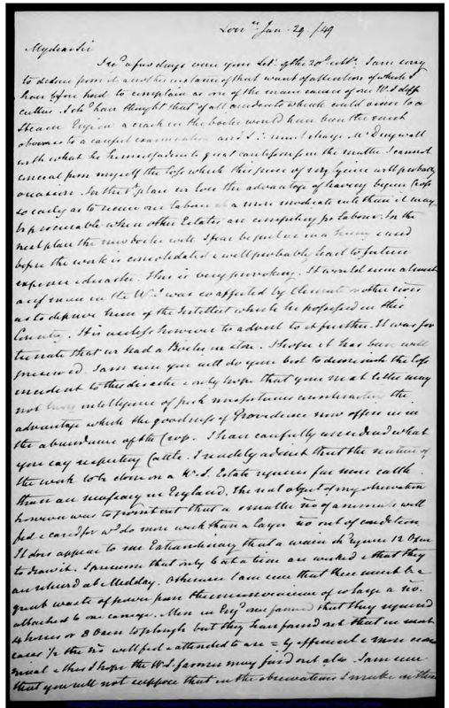 View document: Letters from Louis MacKinnon (Jan-Dec 1849).