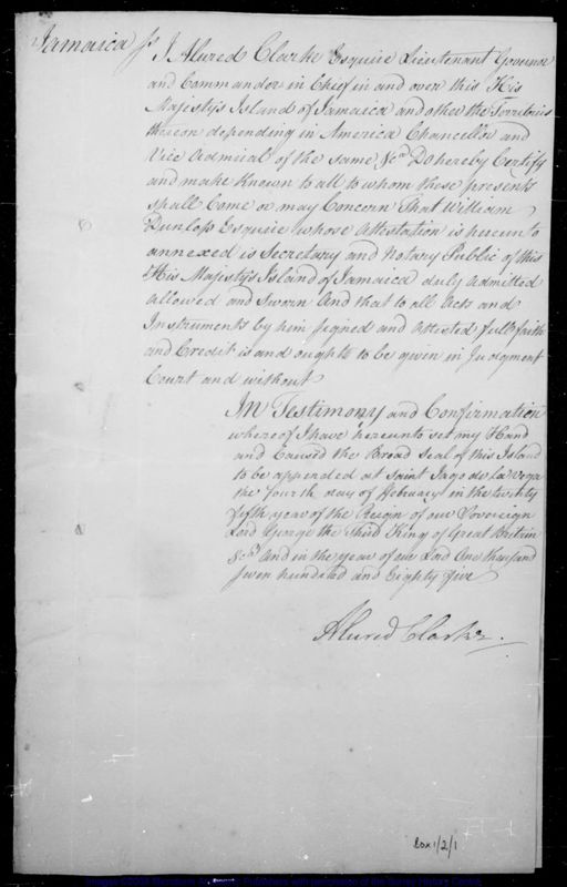 View document: Papers relating to dispute over division of estate and Chancery case.