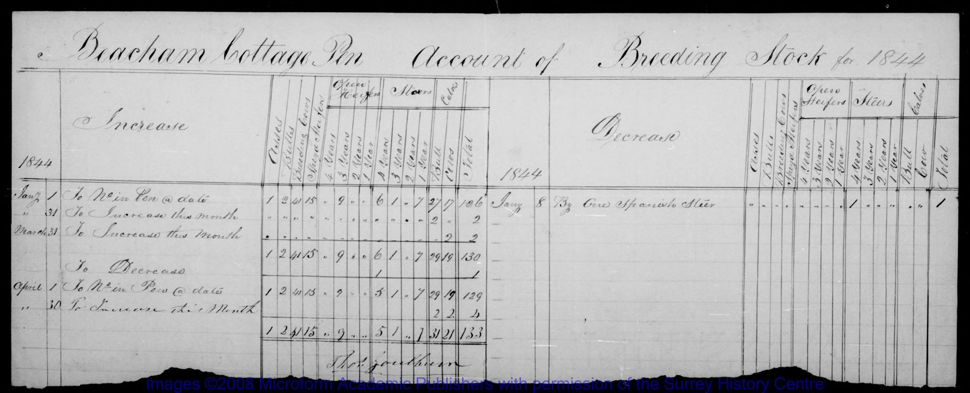 View document: Letters from Daniel Wilkes and other papers (1845-1855).