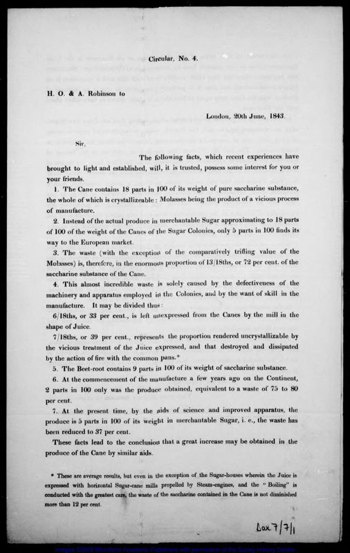 View document: Miscellaneous letters and papers (1839-1855).