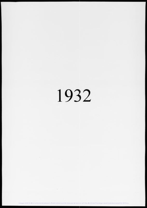 View document: Nyasaland Blue Book 1932.