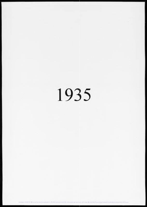 View document: Nyasaland Blue Book 1935.