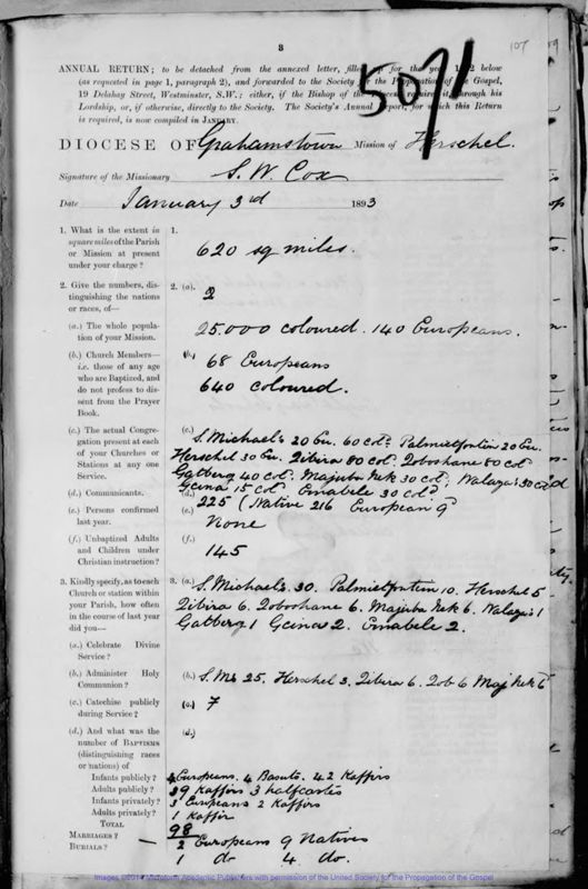 View document: Grahamstown, E. 1893. Vol.II.