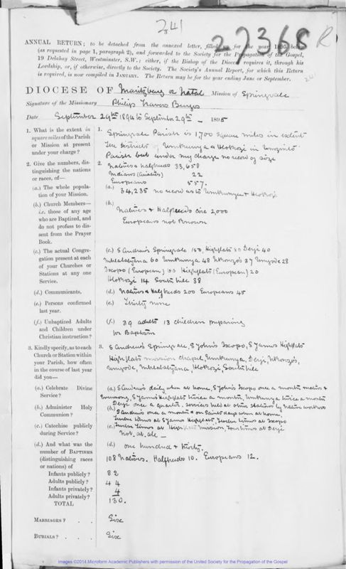 View document: Natal, E. 1895. Vol.II.