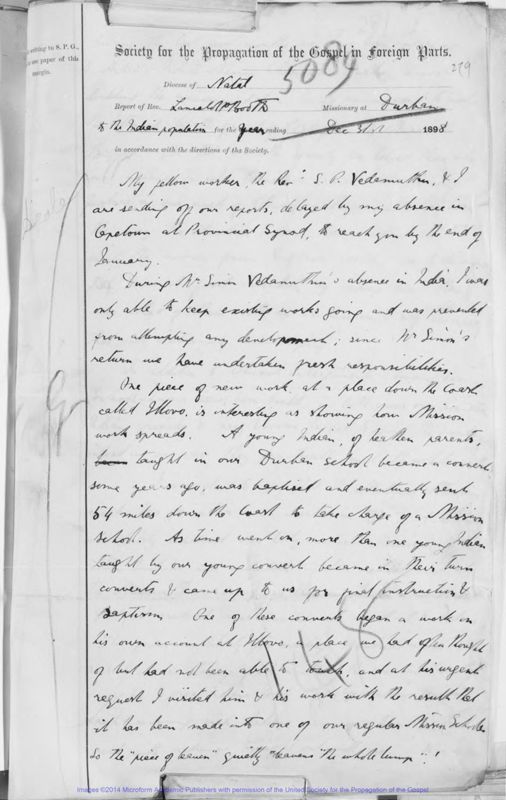 View document: Natal, E. 1898. Vol.II.