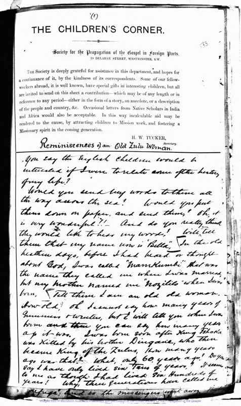 View document: Zululand, E. 1893. Vol.II.