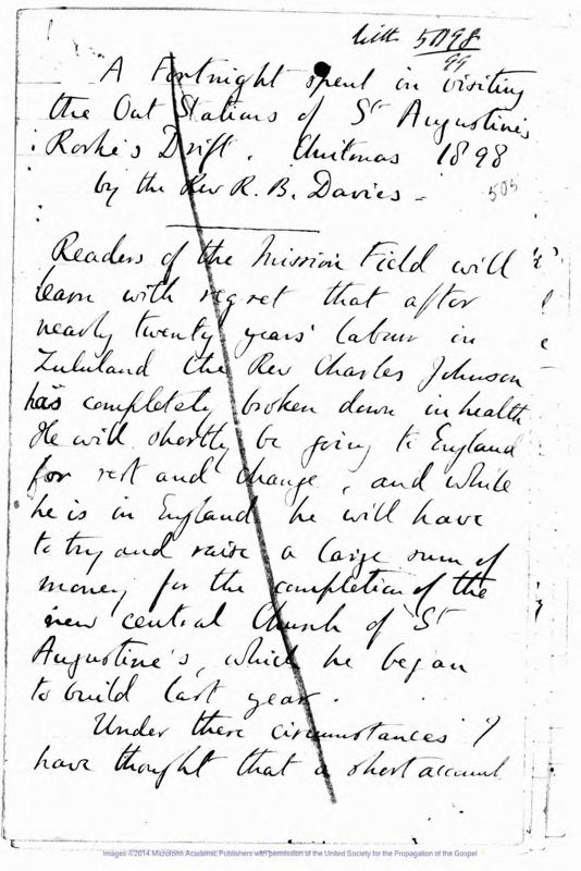 View document: Zululand, E. 1898. Vol.II.
