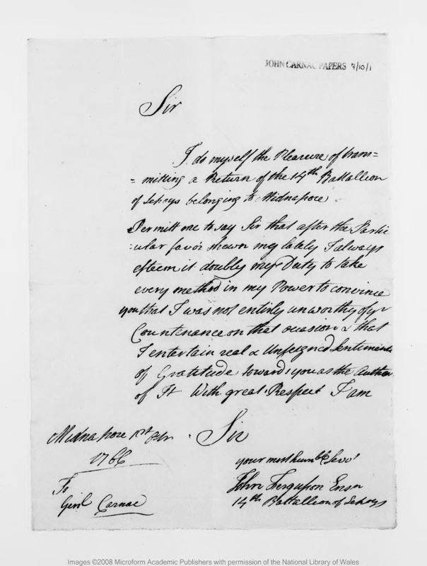 View document: 1766, October 1 to 31.